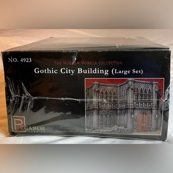 New Sealed Hobby Gothic City Building Lg Set Museum Models Collections - Picture 4 of 6